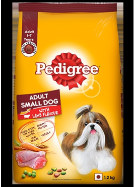 Pedigree Adult Small Dog Lamb Flavour 1.2kg